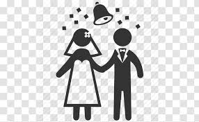 Wedding Marriage Bridegroom Love Svg Bride Icon Transparent Png