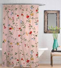 Maybe you would like to learn more about one of these? Buy Pink Floral Pattern Polyester Shower Curtains By Right Online Shower Curtains Shower Curtains Furnishings Pepperfry Product