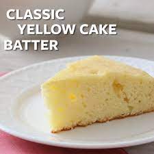 Classic Yellow Cake Batter Recipe Video Recipe Video Yellow Cake Recipe Cake Batter Recipes Cake Recipes