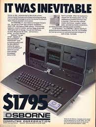 Osborne 1 Surely Very Light And Portable Computer Computer History Old Computers