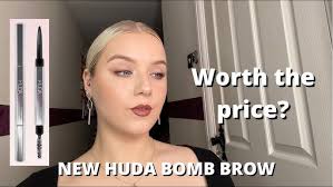 NEW Huda Beauty #BOMBBROW Review with Comparison Swatches