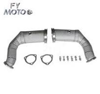 China Factory Lamborghini Urus Top Quality Catted Heat Shield Exhaust  Downpipe
