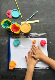 Read the story llama llama red pajama with your child. Llama Llama Red Pajama Playdough Sensory Play The Educators Spin On It