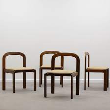 for sale set of 4 rare wenge chairs 1960s chair furniture chair design