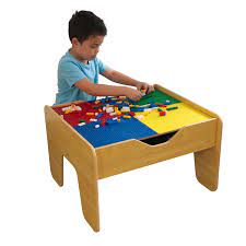 Find many great new & used options and get the best deals for kidkraft lego compatible 2 in 1 activity table at the best online prices at ebay! Kidkraft 2 In 1 Activity Table With Board Natural Walmart Com Walmart Com