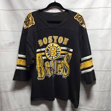 Try it now by clicking boston bruins shirt and let us have the chance to serve your needs. Long Sleeve Cotton Boston Bruins Nhl Cotton Hockey Shirt As Is Boardwalk Vintage