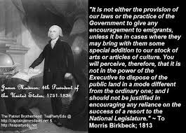 Check spelling or type a new query. James Madison Concerning Immigration And Immigrants To Usa Foundation Truths