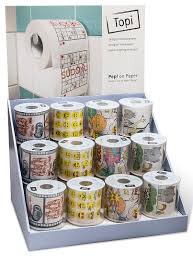 Recycled paper pulp is not always as absorbent or soft as virgin paper pulp, for instance. Comical Novelty Toilet Roll Display Unit Nj Products Nj Products