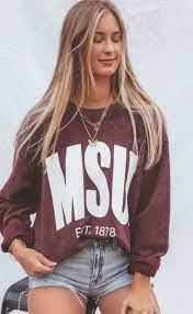 Charlie Southern Mississippi State Corded Sweatshirt Shopriffraff Com