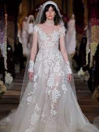 reem acra wedding dress reem acra bridal the knot on reem acra wedding dress long sleeve