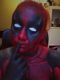 Collection by face painting by cindy. Deadpool Makeup Face Paint Instagram Katesulcova Face Painting Halloween Cartoon Makeup Monster Face Painting