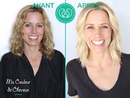 Avant Apres Decoloration Cheveux Avant Apres Cheveux Cheveux Blond Platine