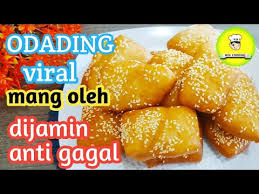 Odading aka bolang baling aka kue bantal. Video Kue Bantal