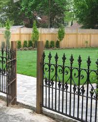 10 Metal Garden Fencing Ideas Most Of The Awesome And Lovely Fence Design Iron Fence Panels Black Garden Fence