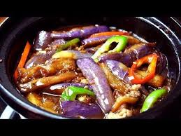 Crispy salted fish brinjal 香脆咸鱼茄子. Eggplant With Minced Pork And Salted Fish In Claypot é­šé¦™èŒ„å­ç…² Eng Subt Youtube Chinese Cooking Asian Recipes Eggplant Recipes