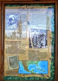 Narvaez meets disaster indians crushed explorer panfilo de narvaez's expedition. Telltale Bones Historical Marker