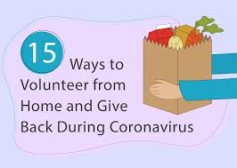 To give a birthday present to someone. 15 Ways To Volunteer From Home And Give Back During Covid 19