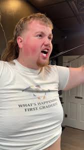 Fat Guy with Mullet at Bar Getting People Together