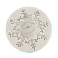 Top customized service · no minimum order · register for $140 coupons Home Garden Snowflake One Eyed Design Silicone Baking Cake Mold Christmas Fondant Decorating Sugarcraft Chocolate Molds