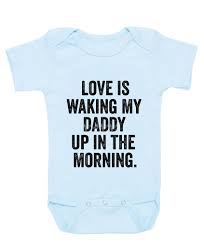 Waking My Daddy Up Baby Onesie Baby Clothes Baby Onesies Cute Baby Clothes