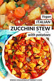 Zucchini Stew With Potatoes Vegan Recipes Healthy Zucchini Recipes Healthy Vegan Zucchini Recipes