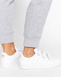 More images for stan smith velcro » Se Blottir Marine Efficacement Adidas Stan Smith Velcro White Gold Luimeme Jungle Amazonienne Scene