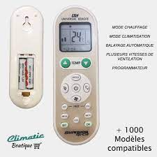 Maybe you would like to learn more about one of these? Telecommande Climatiseur Universelle Superior Climatic Boutique
