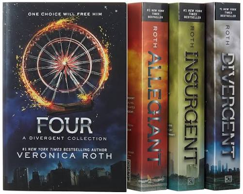 Divergent Series Four-Book Paperback Box Set: Divergent, Insurgent,  Allegiant, Four