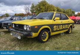 Image result for Herald Yellow 1975 Subaru