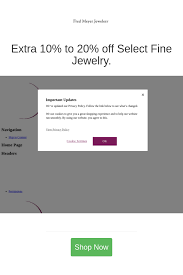 Extra 10 To 20 Off Select Fine Jewelry In 2020 Fred Meyer Jewelers Fine Jewelry Jewelry