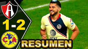 Atlas Vs America 1 2 Resumen Y Goles Clausura 2019 Liga Mx Jornada 2 Liguilla Mx Goles Resumen