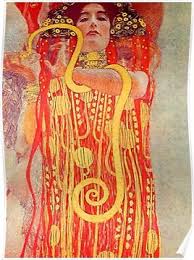 Gustav Klimt University Of Vienna Ceiling Paintings Medicine Detail Showing Hygieia Poster By Alexandra Dahl Klimt Art Klimt Gustav Klimt
