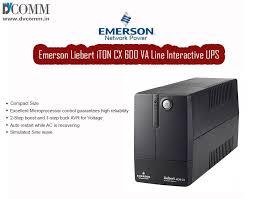 Emerson Liebert Iton Cx 600 Va Line Interactive Ups For More Info Explore Www Dvcomm In Emerson Liebert Iton Online Tech Electronics Gadgets Tech Gadgets