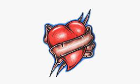 The heartbeat tattoo design below expression the love and connection between the wearer and a close person who's departed. Hearts Heart Love Tattoo Tattoos Heart Tattoo Designs Png Transparent Png Kindpng
