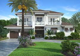 Coastal Contemporary Edgewater House Plan Coastal House Plans Florida House Plans Mediterranean Homes