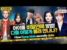 Here Are Some Methods K Pop Idols Use To Date Secretly Bias Wrecker Kpop News