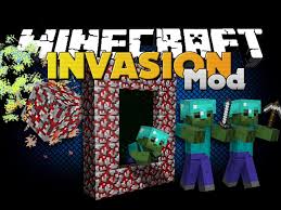 Minecraft Mod Invasion Mod New Weapon And Meteor Strike Minecraft Mods Minecraft 1 Invasion