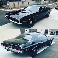 Black 1970 Dodge Challenger Rt 426 Hemi Dodge Challenger R T 426 Hemi Dodge Challenger Dodge Mopar