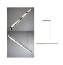 Im wohnzimmer zum beispiel mit deckenfluter (indirekte beleuchtung) oder mit pendelleuchten über dem esstisch. Paulmann No 95375 Urail Led Pendel Lento Chrom Matt 41w Dimmbar Lampen Leuchten Gunstig Kaufen Led Top Beleuc