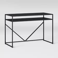 Besides good quality brands, you'll also find plenty of discounts when you shop for black metal desk during big sales. Glasgow Metal Writing Desk With Storage Black Project 62 In 2021 Metal Writing Desk Black Metal Desk Metal Desks