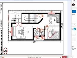 Plan prints to 1/4 = 1' scale on 24 x 36 paper. 20x36 House Plan Youtube