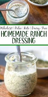 Salads and wraps, rejoice—this marinade reigns with organic eggs, organic apple cider vinegar and organic herbs and spices. Homemade Ranch Dressing Paleo Whole30 Keto Dairy Free Whole Kitchen Sink