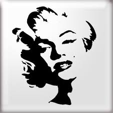 Pin By Elisabeth Bouix On Icons Marilyn Monroe Stencil Face Stencils Stencil Graffiti