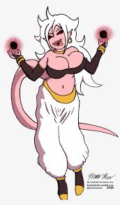 Email updates for dbz dokkan battle. Android 21 Dragon Ball Dbfz Majin Kitedarkside Darkside Transparent Png 1204x1920 Free Download On Nicepng