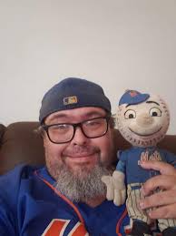 With Mr. Met Listening to Howie and Keith #LFGM