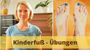 In der regel reicht eine konservative behandlung mit vier bis sechs wochen ruhigstellung in einer orthese. Spreiz Knick Senkfuss Spielerische Fussgymnastik Fur Kinder Wahrnehmen Malen Uben Youtube