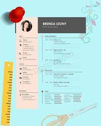 Download 12 Template Cv Kreatif Format Doc Pdf Siap Pakai Cv Kreatif Template Kreatif