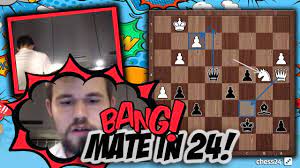 MATEin 24!! Will Magnus Play Qe1-Qxf2 and Qf1(!) ? | Magnus Carlsen vs  Levon Aronian - YouTube