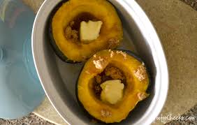 Microwaved Brown Sugar Acorn Squash Recipe Microwave Acorn Squash Recipe Acorn Squash Acorn Squash Recipes