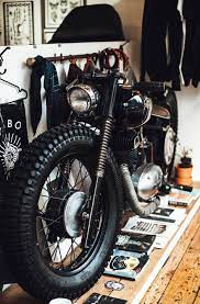 A Visit To Vagabond Tattoo Studio Tattoo Studio Motorcycle Workshop Motorcycle Garage